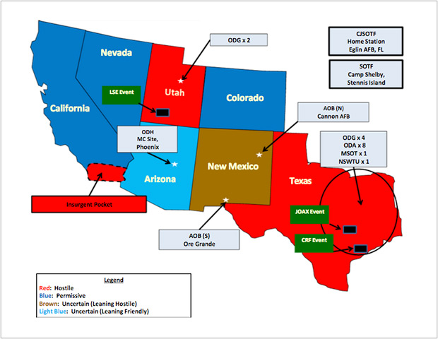 The initial Jade Helm map is match for the Atzlan map. 