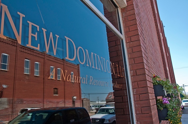 Oil and gas company New Dominion  is Prague, Oklahoma's biggest employer — and has been accused of causing damaging earthquakes there. Photo credit: New Dominion