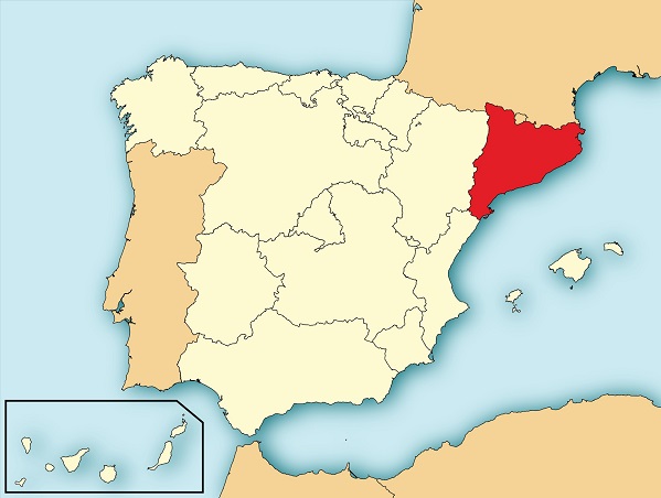 Catalonia Location