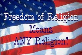 Most American support freedom of religion, any religion. However, what is happening here, is not the free excercise thereof, it is a planned political and social invasion. 
