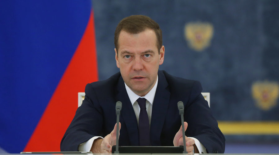 Russian Prime Minister Dmitry Medvedev. © Ekaterina Shtukina