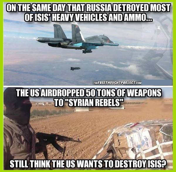 US weapons to is