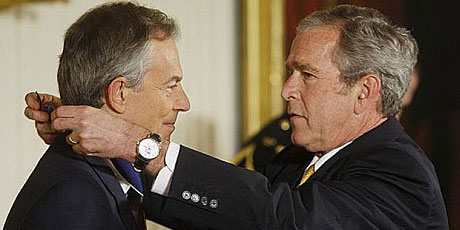 Bush awards Blair