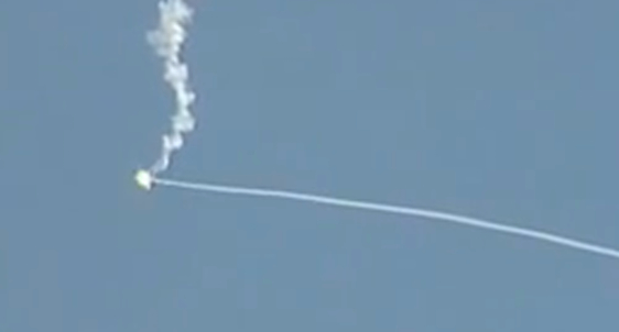 The BUK antiaircraft missile leaves a clear contrail from its launch site to its target, which any satellite image would clearly show.