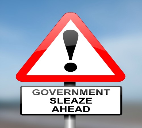government corruption sleaze
