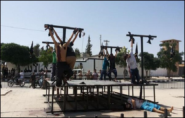 ISIS Crucifies 8 Christians in Syria for Apostasy