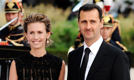 Bashar and Asma al-Assad
