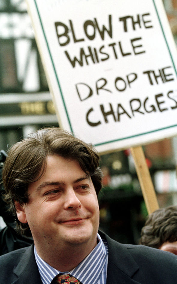 David Shayler in 2001 at the height of media storm surrounding his whistleblowing