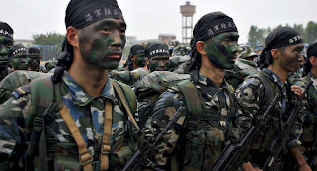 Thousands of military troops from China enter the war on ISIS, stunning the Pentagon