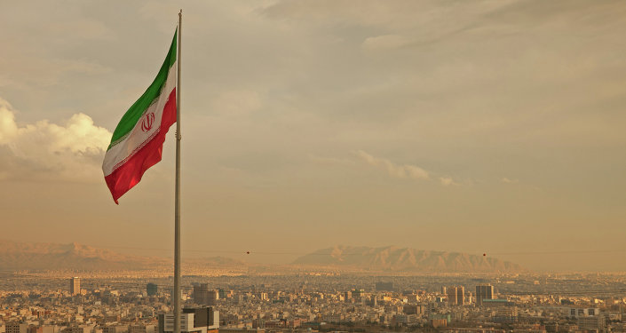View of the Tehran, Iran