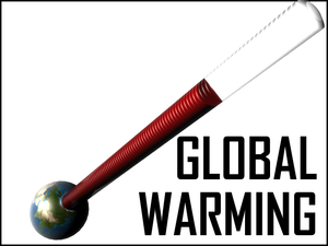 Global warming graphic