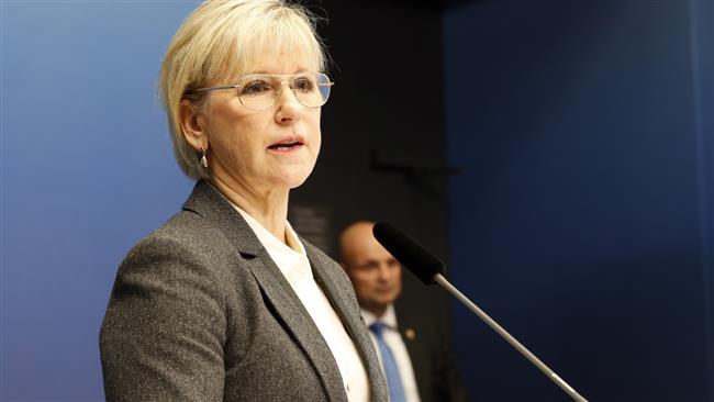 Margot Wallstrom, the foreign minister of Sweden 