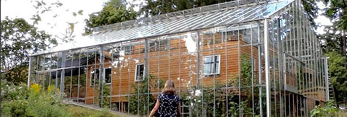 greenhouse around house