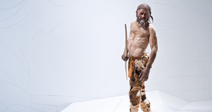 Reconstruction of Ötzi the Iceman