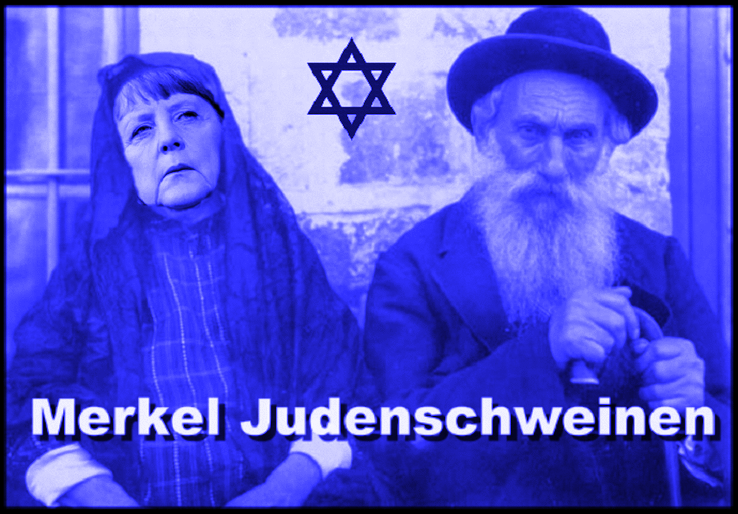 angela merkel jew jewish zionist juden