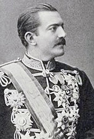 Serbian King Milan Obrenovic