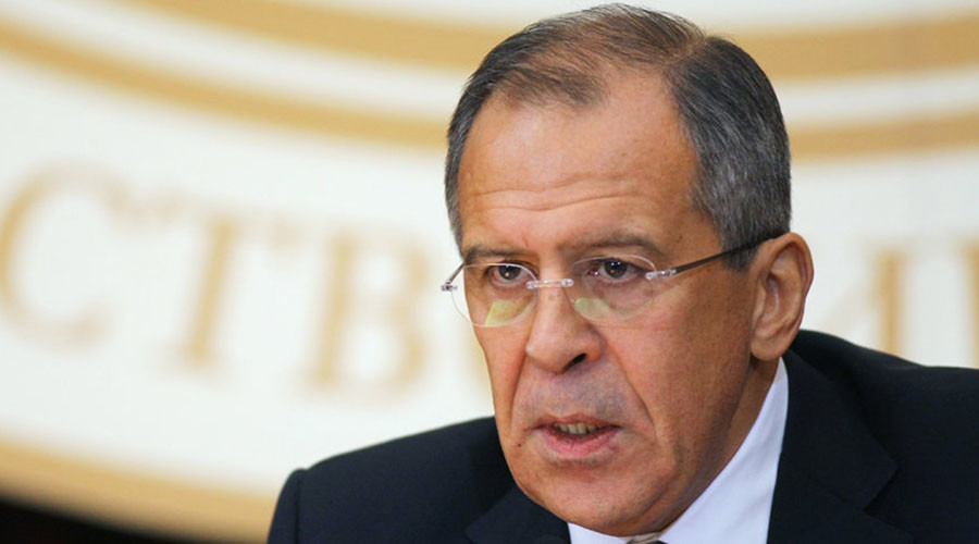 Russian Foreign Minister Sergey Lavrov. 