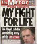 Rik Mayall fight for life
