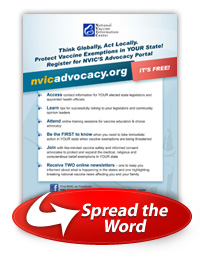 NVIC Advocacy poster