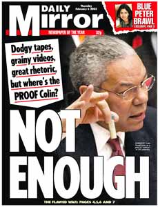 Powell lying for his cabal masters