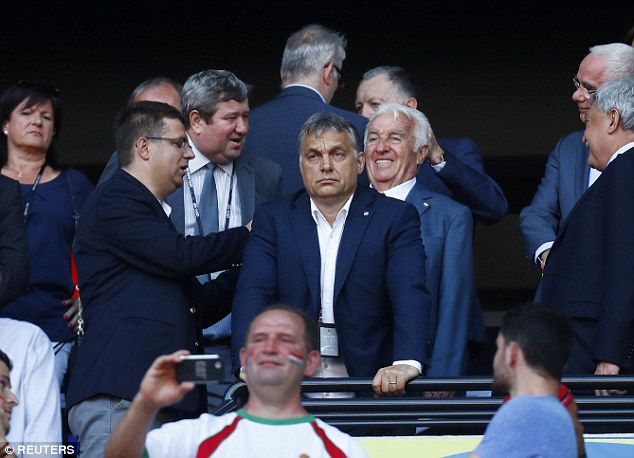 Up to 300,000 Hungarians live and work in Britain, and Brexit has caused them immediate anxiety about their future living and working arrangements. Hungary's Prime Minister Viktor Orban, pictured in the stands at the Euro Championship this week, took out full page newspaper adverts to try to convince Britain to stay 