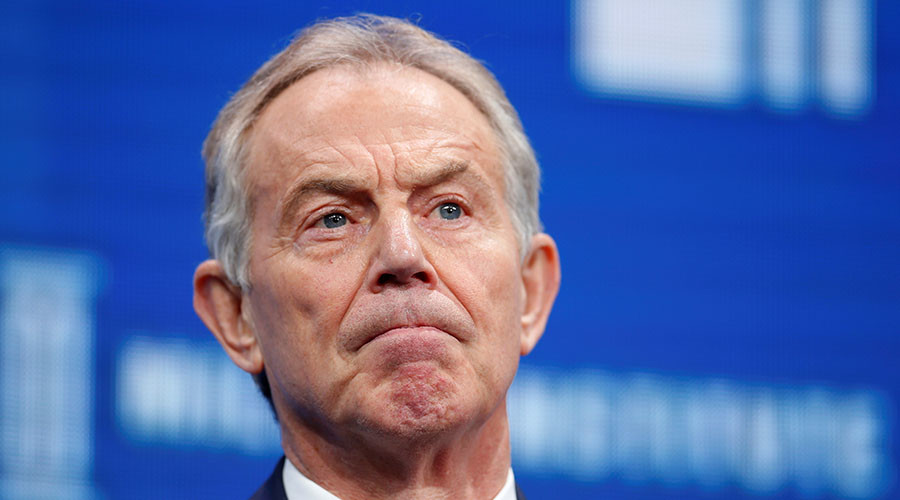 Former British Prime Minister Tony Blair. © Lucy Nicholson