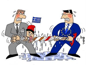 IMF- EU and Greece -tug-of war