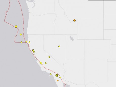 Latest Earthquakes - USGS