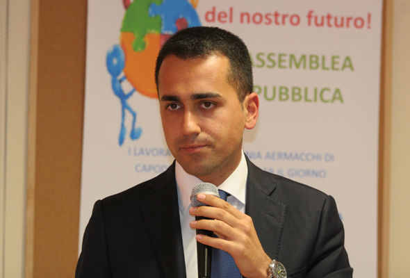 Luigi Di Maio wants a referendum on whether Italy should keep the Euro