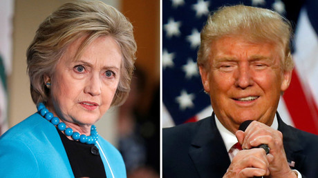 U.S. Democratic presidential candidate Hillary Clinton (L) and Republican U.S. presidential candidate Donald Trump © Lucy Nicholson Jim Urquhart