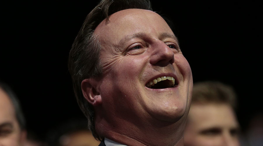Former Britain's Prime Minister David Cameron. © Suzanne Plunkett