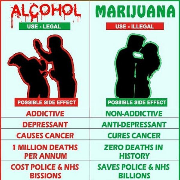 Is Marijuana Safer Than Alcohol    Smokazon Blog