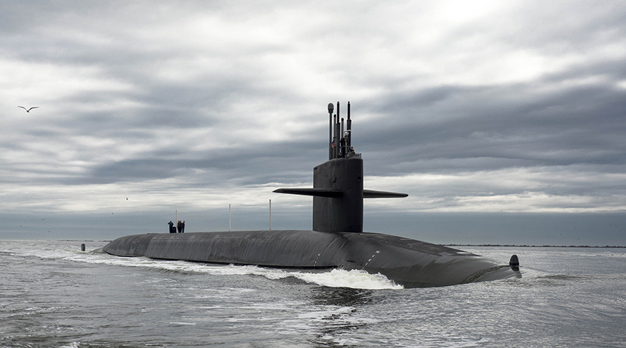 The Ohio-class ballistic missile submarine USS Tennessee © Handout