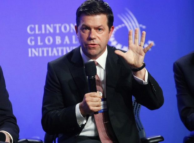 Declan Kelly at the Clinton Global Initiative, in New York, September 23, 2009