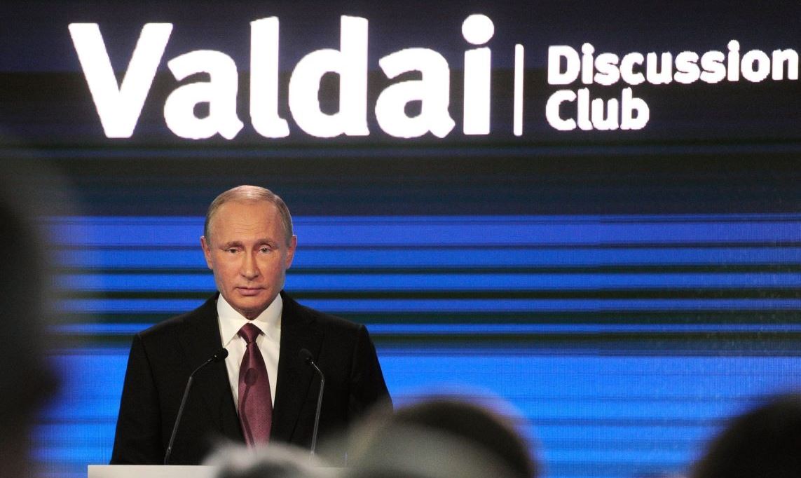 President Putin’s Valdai Speech: Obama’s Legacy Can Be Rectified