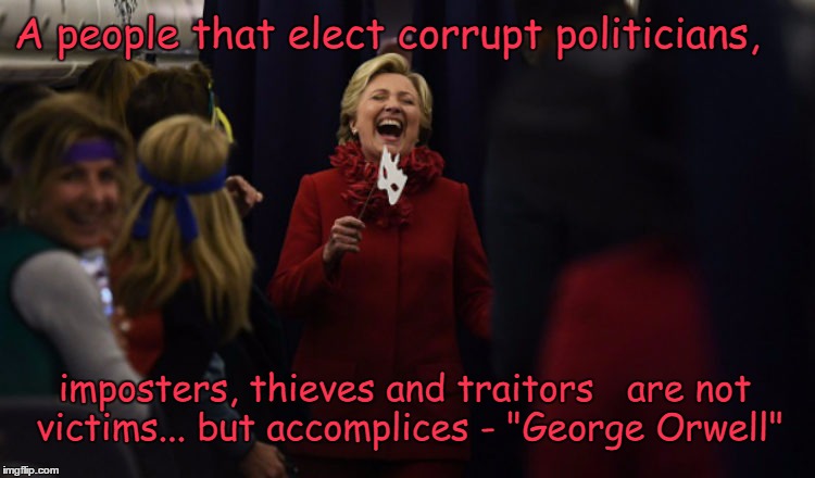 Image result for A people that elect corrupt politicians