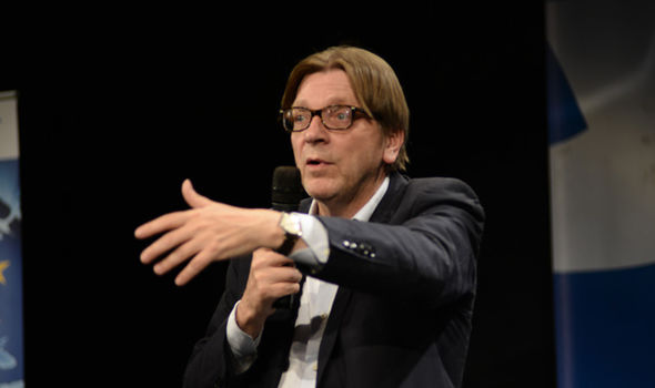 Guy Verhofstadt spoke out about his sadness Mrs Clinton lost