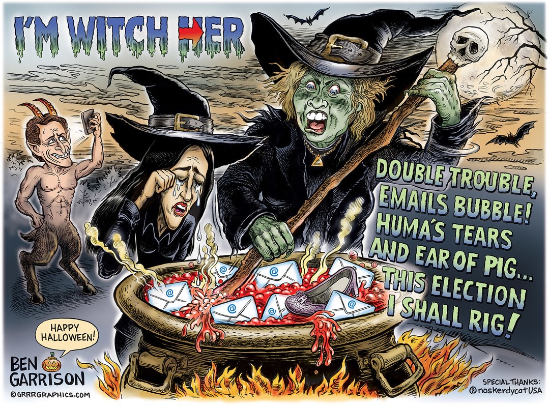 New Halloween Cartoon Winner "I'm Witch Her"