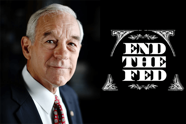 Image result for Ron Paul End The Fed!"
