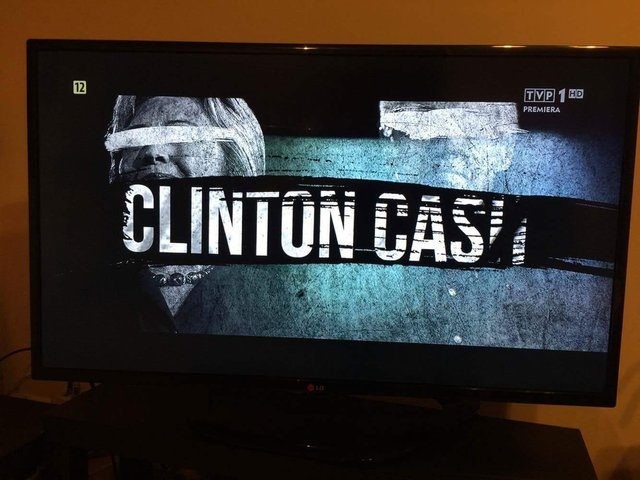 Clinton Cash airs on major Polish broadcaster TVP1 November 3rd 2016
