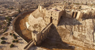 The Aleppo citadel has seen thousands of years of conflict