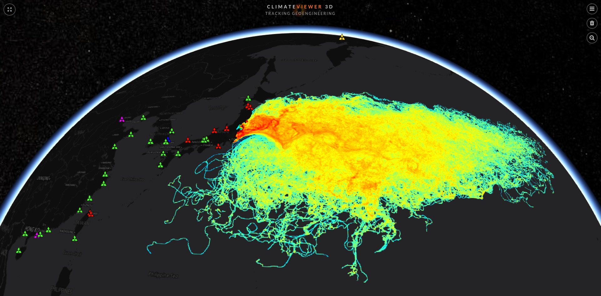 nuclear-reactor-map-climate-viewer-3D
