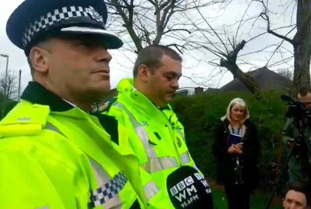 Video thumbnail, Police make a statement in Stourbridge