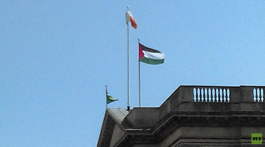 Dublin Council flies Palestinian flag over city hall in ‘gesture of solidarity’
