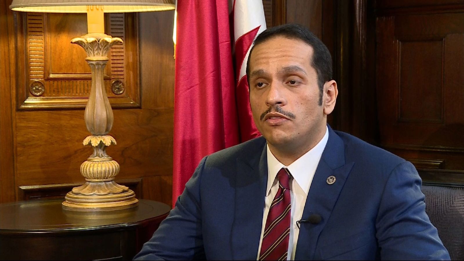Mohammed Al-Thani says Qatar is a force for stability in the Middle East