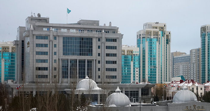 A general view of Rixos President Hotel, the venue that hosts Syria peace talks, in Astana, Kazakhstan, January 23, 2017.
