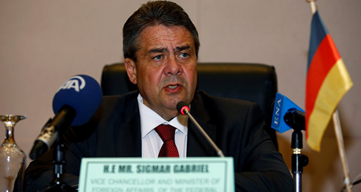 German Foreign Minister Sigmar Gabriel (File)