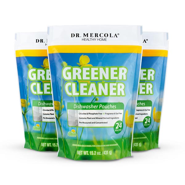 Greener Cleaner Dishwasher Pouches 3-Pack