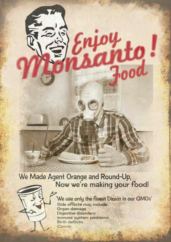 Image result for Monsanto Poisoning Mankind