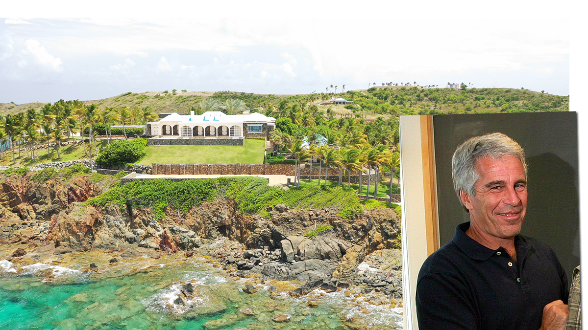 Did you know Epstein owns his own island in the Virgin Islands?